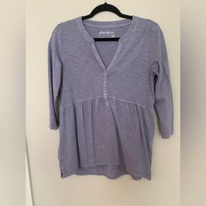 Lavender Work Blouse